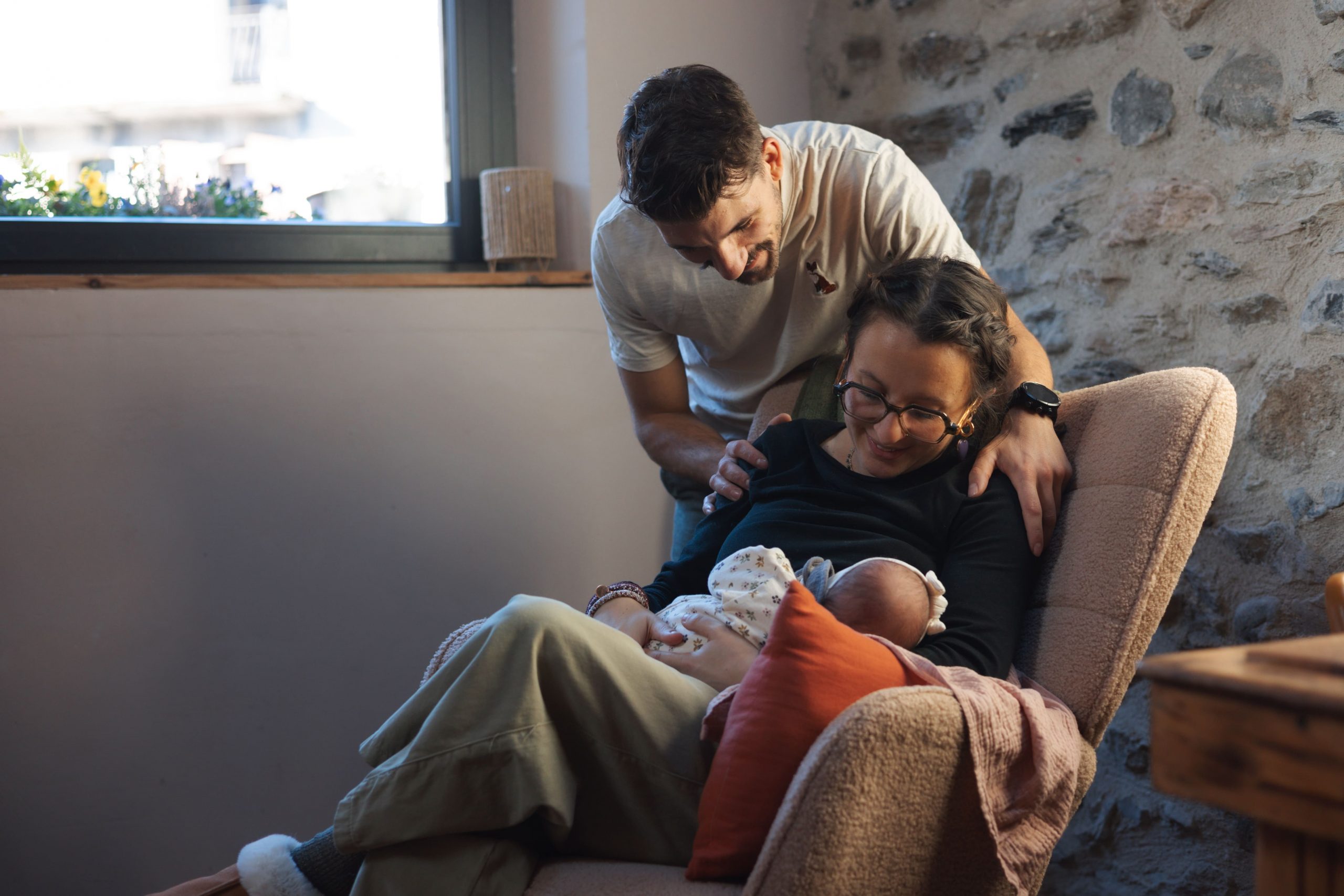séance photo naissance à domicile
