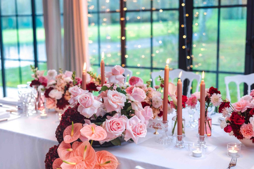 photo de décoration de mariage à Ossun au domaine de la métairie